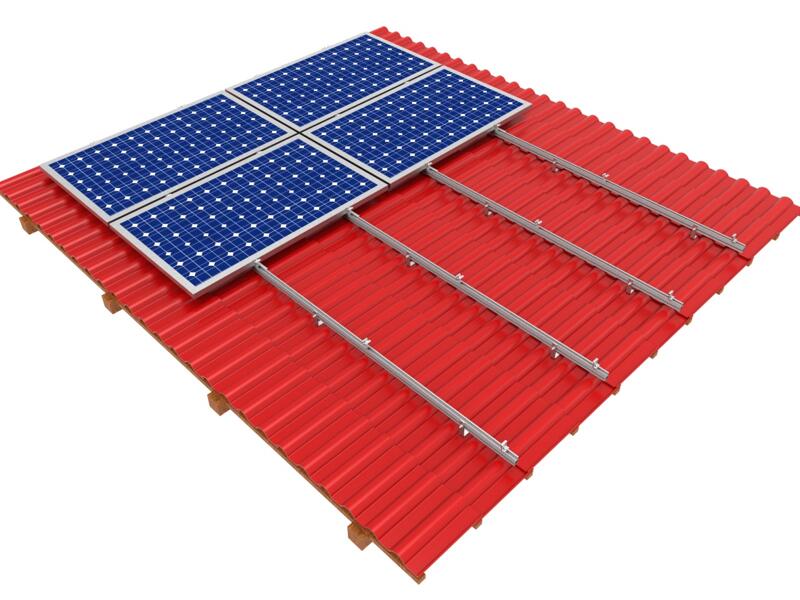 Solar Panel Mounting Kit for Tile Roof