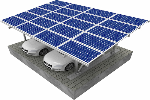 Solar Car Parking Carport Mounting System